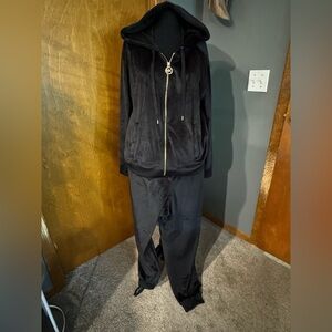 Michael Kors velour track suit . Size XL